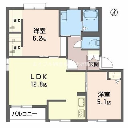 エクセレンテ大高　B棟の物件間取画像